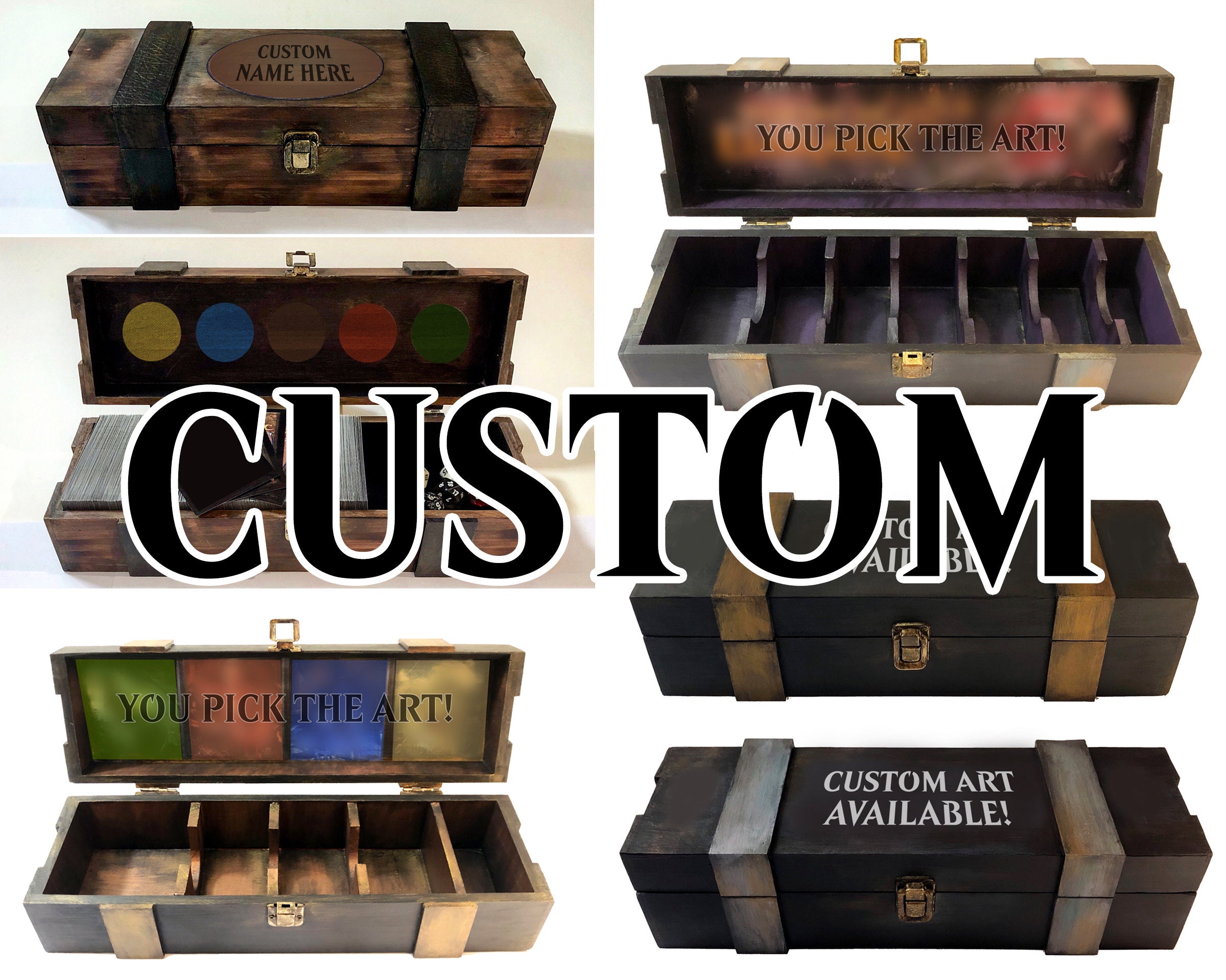 Magic the Gathering Storage Box for Cards or Cube. Collectible