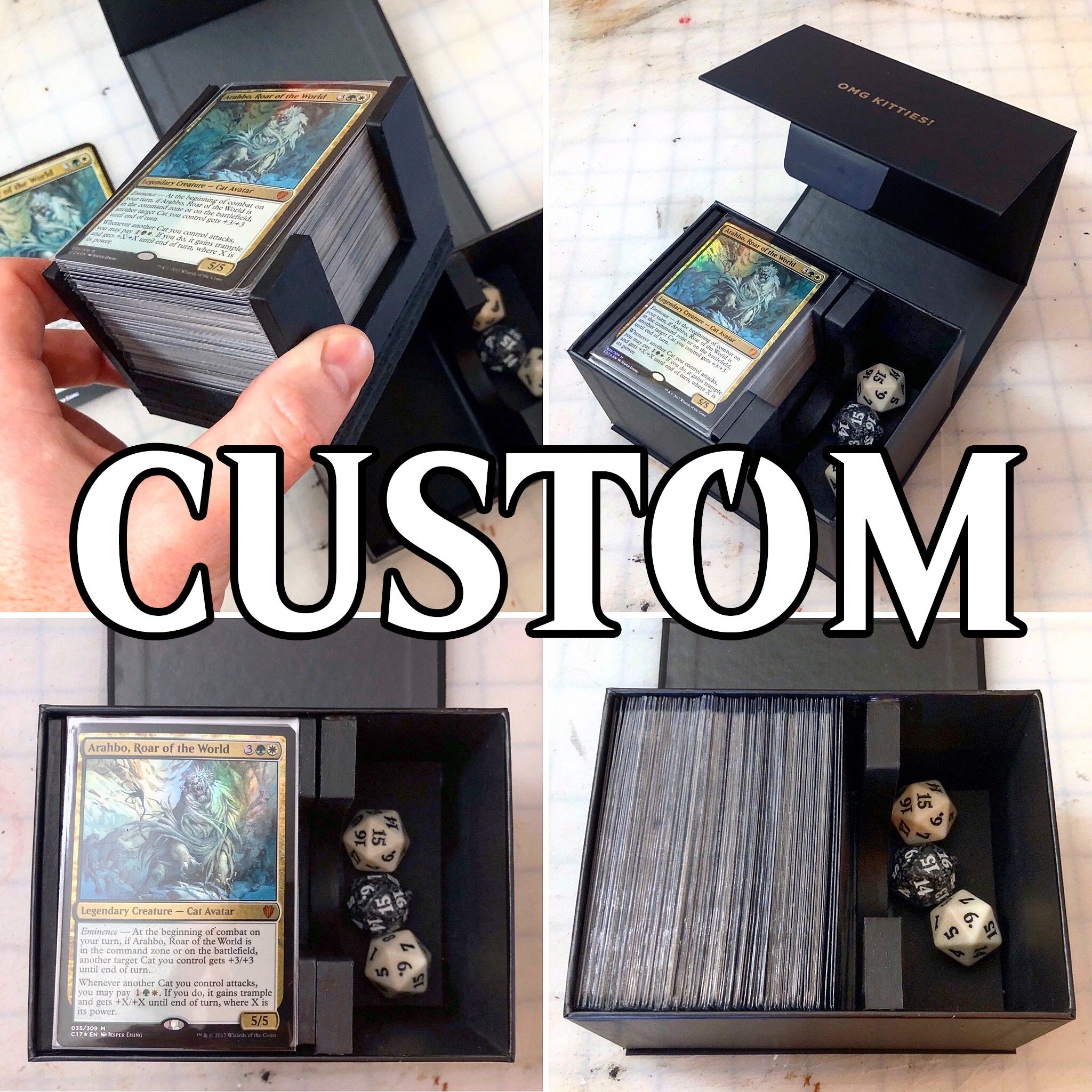 Secret Lair Commander deck and/or deckbox Custom Secret Lair Etsy