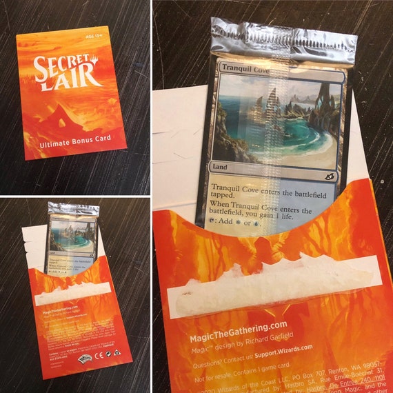 Secret Lair Ultimate Bonus Card prepack Gag Gift. Perfect Etsy