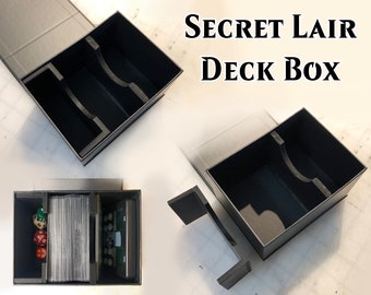 Old Style Secret Lair deck box - Custom Secret Lair Deck Box for Commander / EDH or Constructed. Magic the Gathering Deck Box