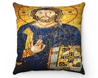 Saints pillow | Etsy Saint Anthony Prayer Pillow Case