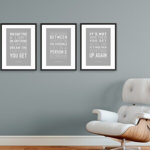 Inspirational Sports Quotes Set of 3 Sports Printable Art - Etsy