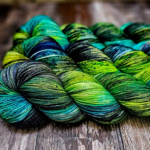 HADES - Hand Dyed Merino Yarn 100g.