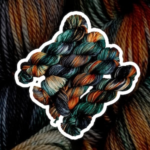 MABON - Hand Dyed Merino Yarn 100g.