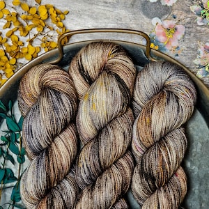 GRANITE - Hand Dyed Merino Yarn 100g.
