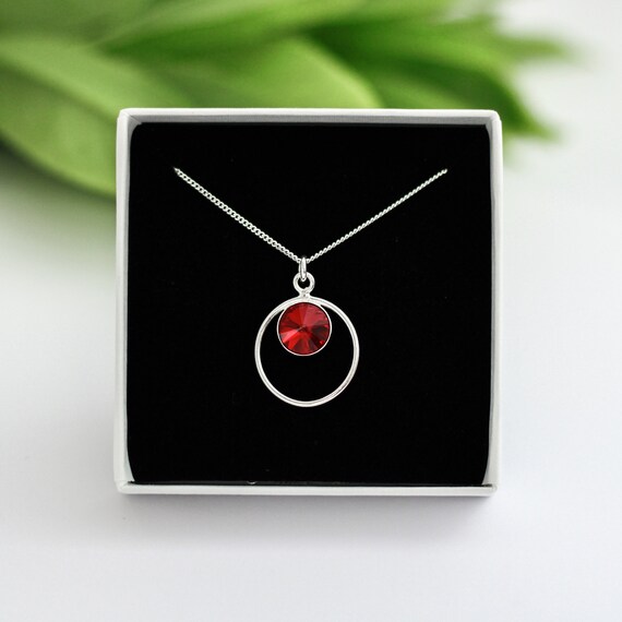 capricorn birthstone necklace
