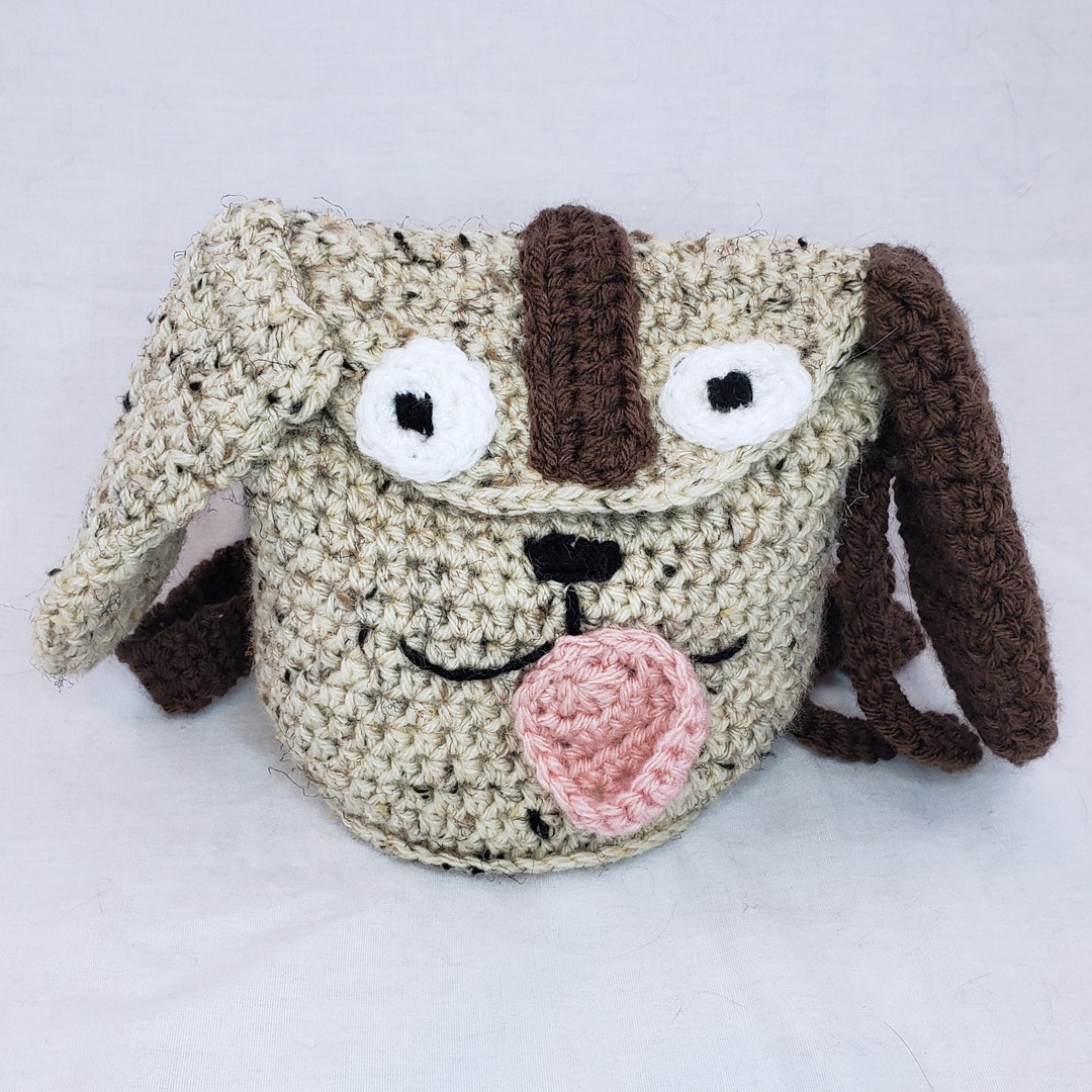 Crochet Puppy Dog Backpack Pattern Toddler Backpack Digital Download