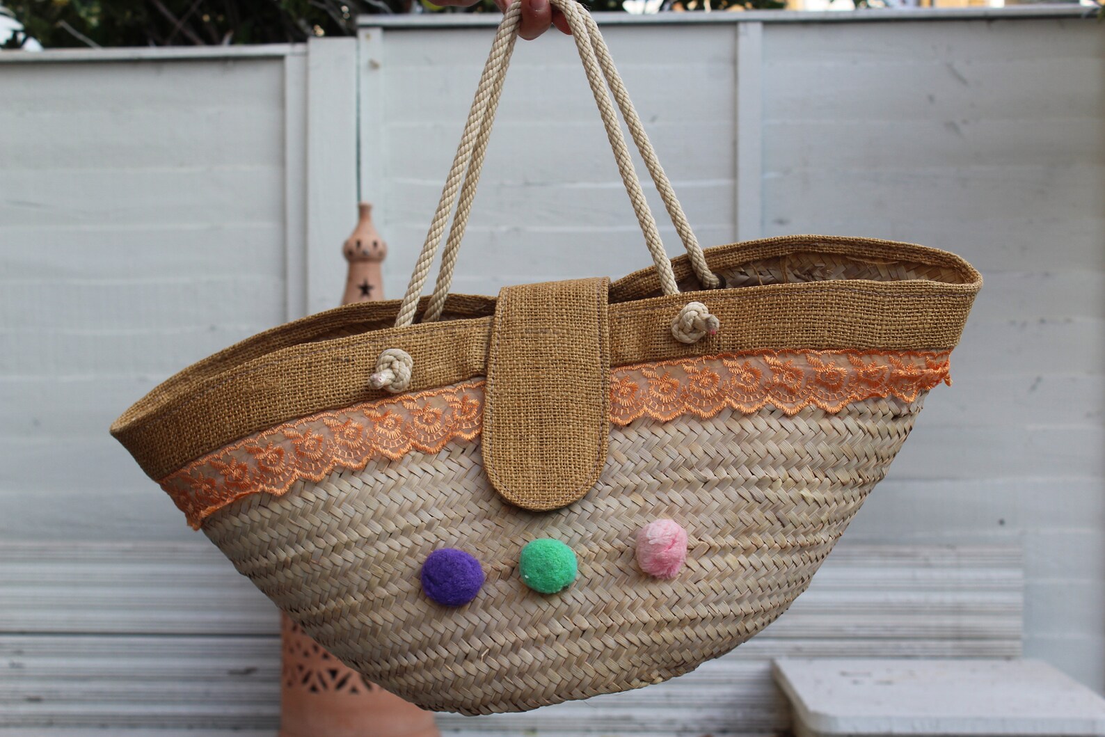 Trois Pêches Devine Handmade Tunisian coffa Bag - Etsy