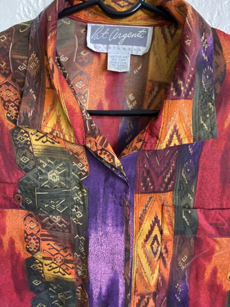 1980s Pat Argenti Sportswear Shirt