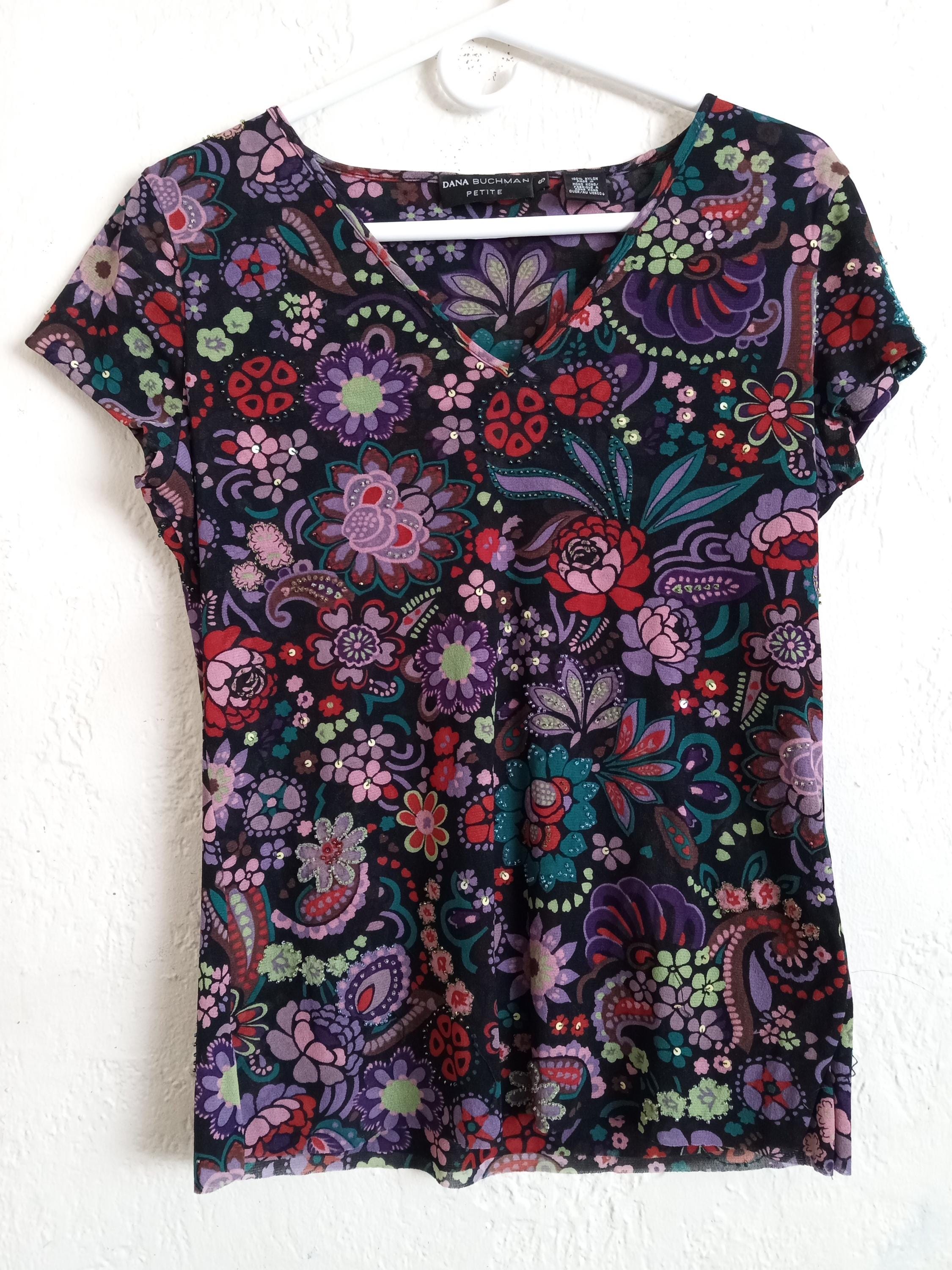 Dana Buchman Blouse - Etsy