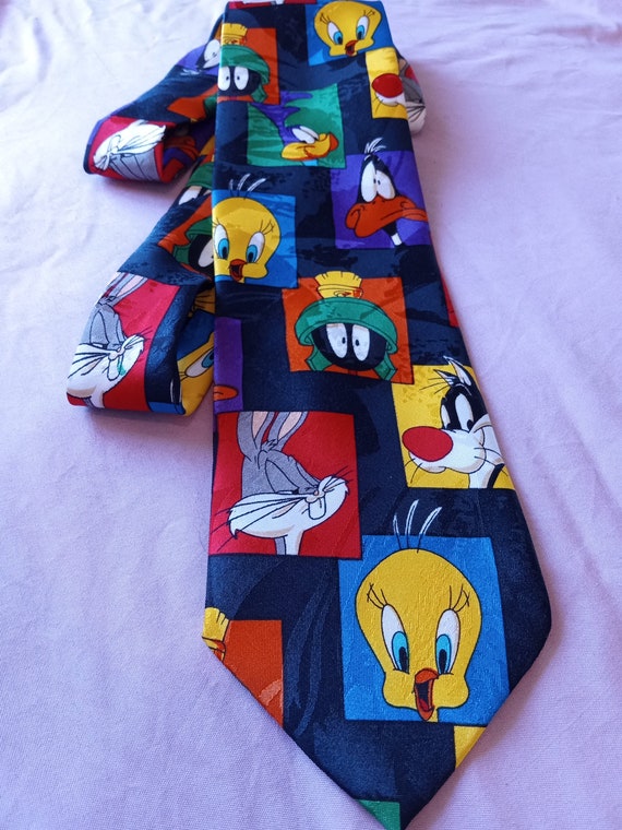 1994 Looney Tunes Mania Collection neck tie