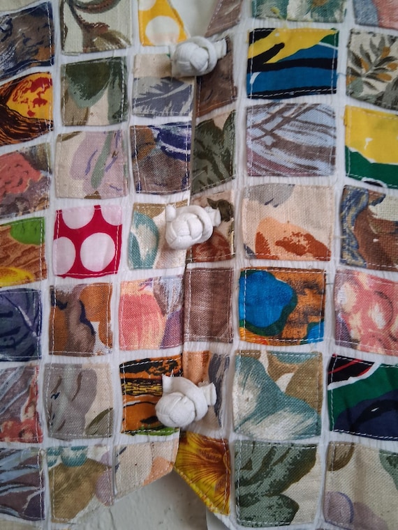 Summer patchwork vest from the Halsey Collection - image 5