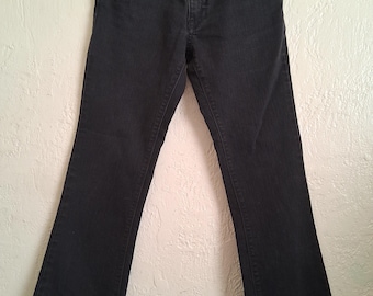 Schwarze Low Rise Jeans von Rock 47 Wrangler
