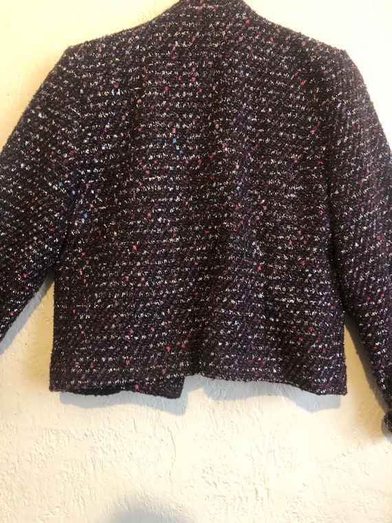 Y2K Vintage Chicos Box Cut Bolero Jacket Gem