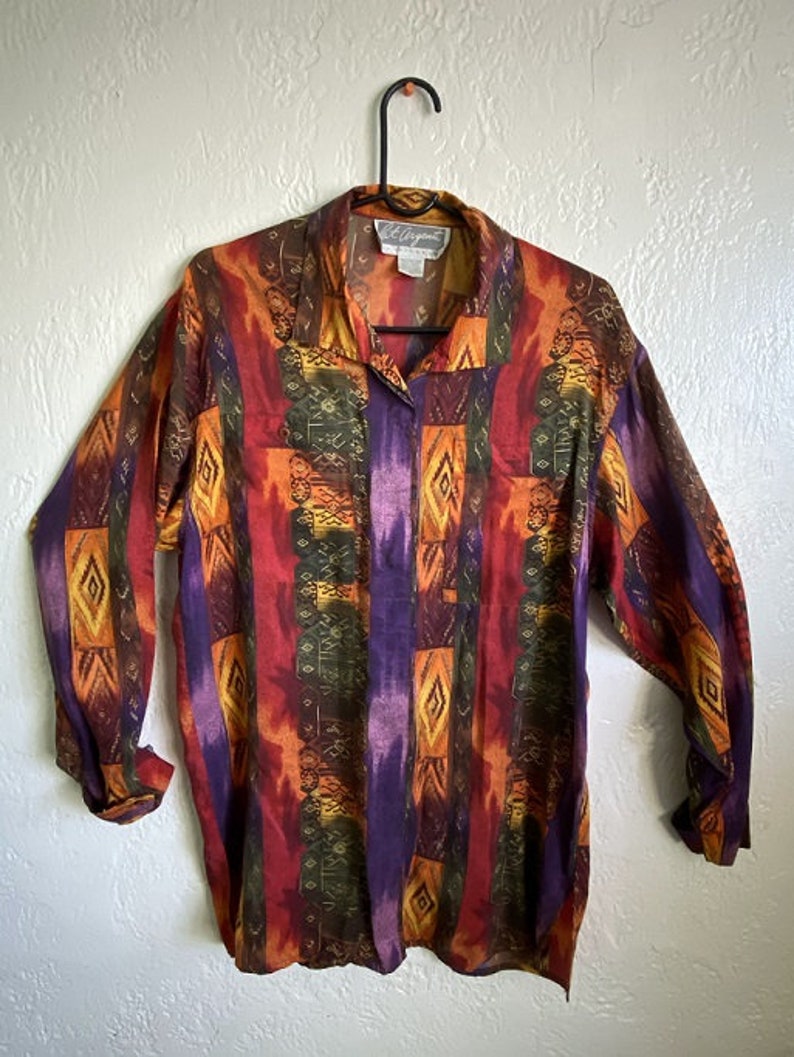 1980s Pat Argenti Sportswear Shirt