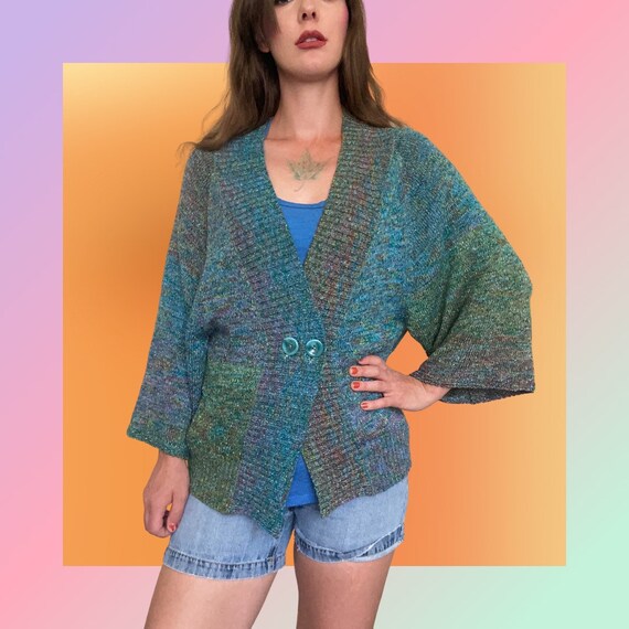 Green y2k sweater Clearance