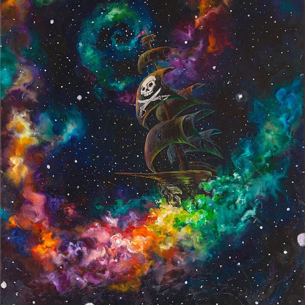Space Treasures signed print