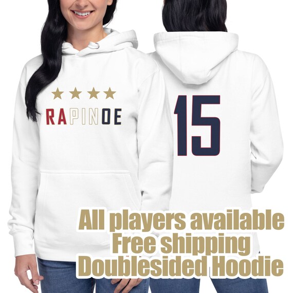 United States Women s National Soccer Team Alex Morgan Julie Ertz Tobin Heath Megan Rapinoe Christen Press. Unisex Hoodie Etsy UK