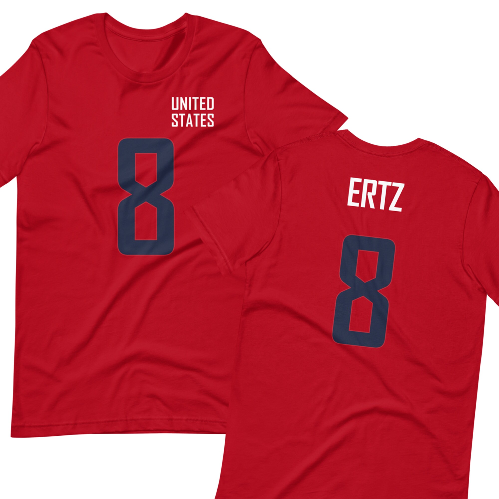 United States Women's National Soccer Team shirt Alex Etsy