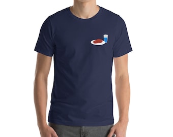 I Think You Should Leave Sloppy Steaks Front/Back T-Shirt