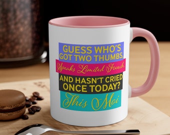 Liz Lemon 'This Moi' | 30 Rock | Accent Coffee Mug | 11oz