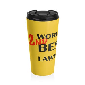 's Werelds 2e beste advocaat roestvrijstalen reismok | Better Call Saul