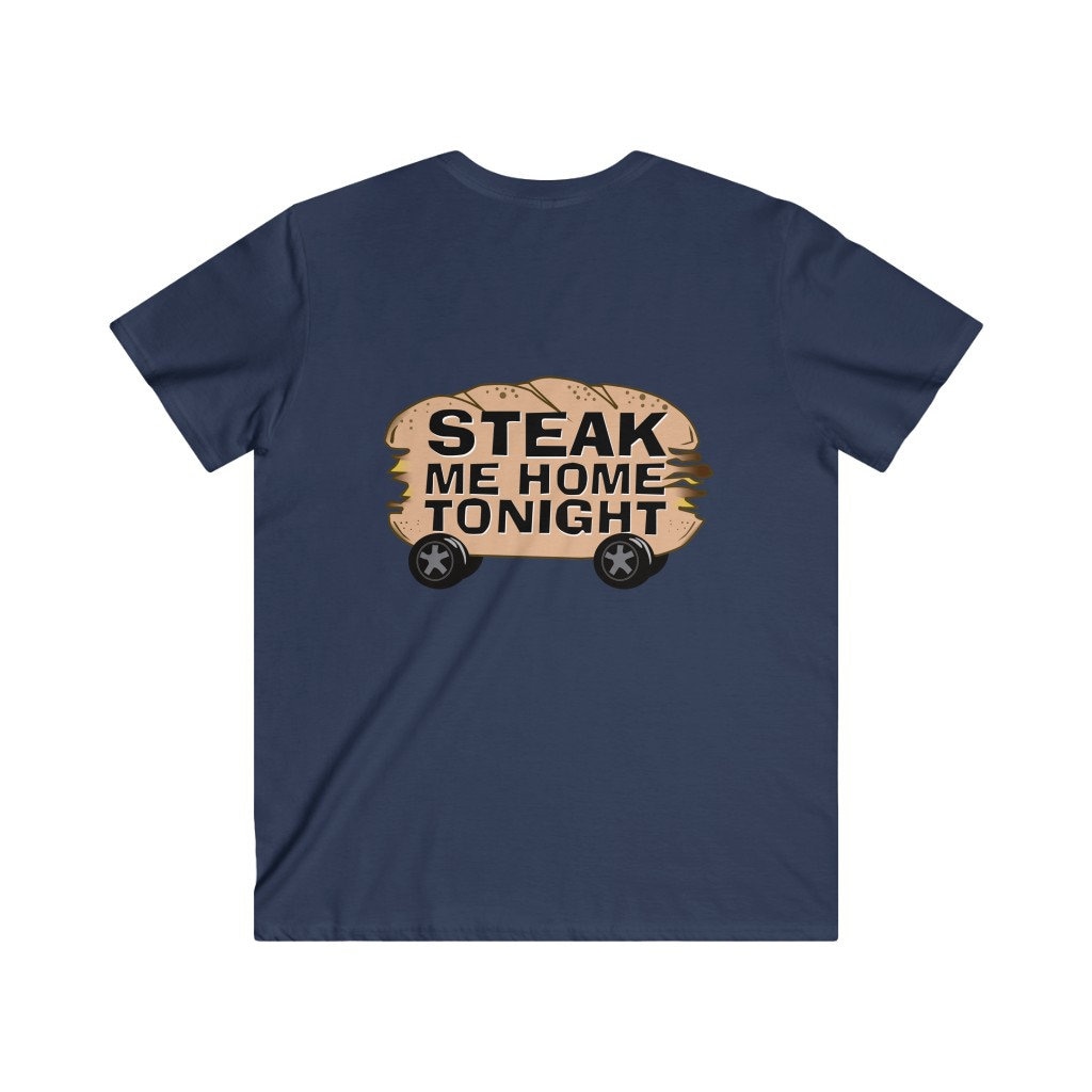 Happy Endings 'steak Me Home Tonight' Fitted Vneck Etsy