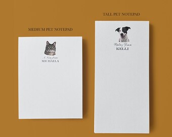 Custom Pet Notepad