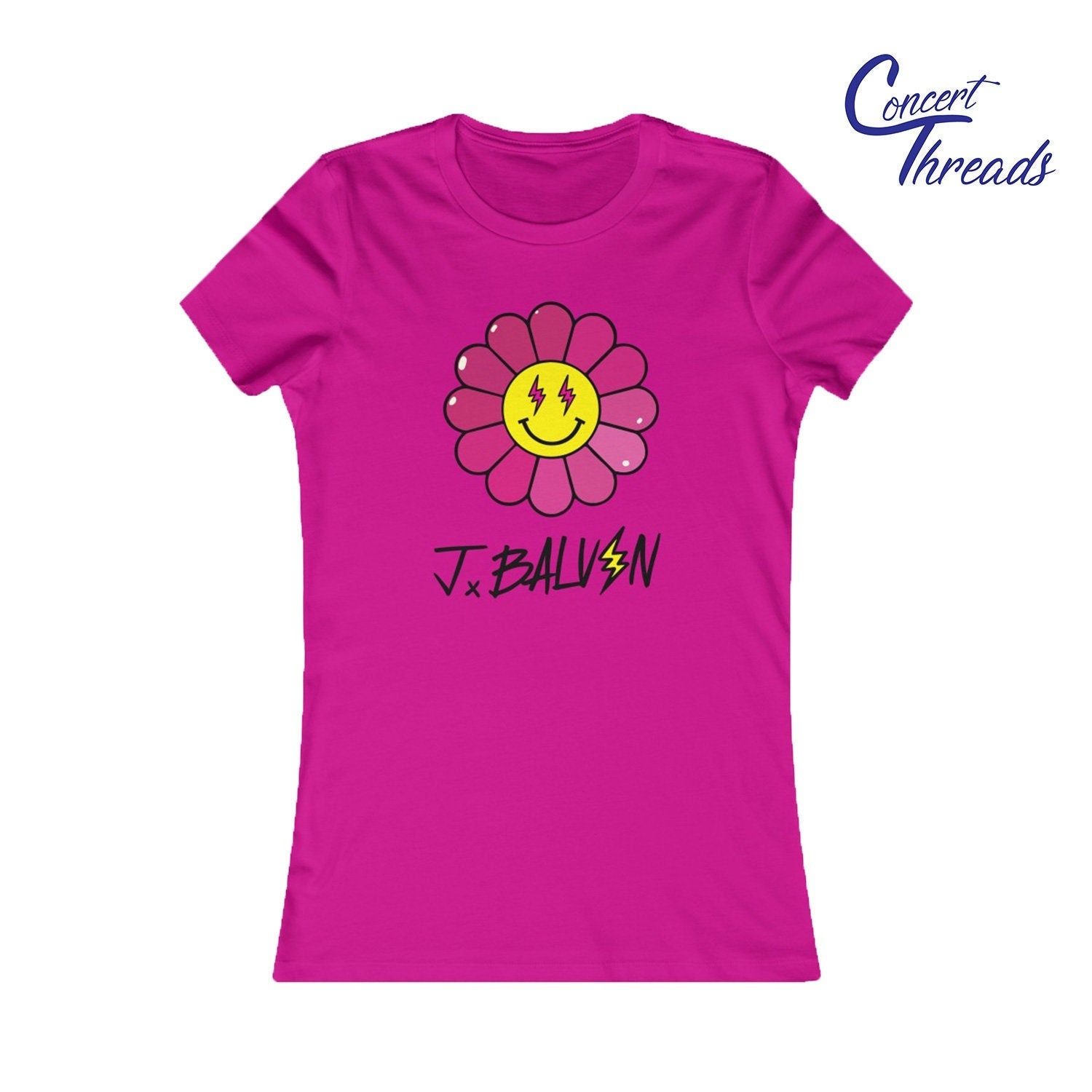 J Balvin 'flores Con Colores' Exclusive Womens T-shirt 