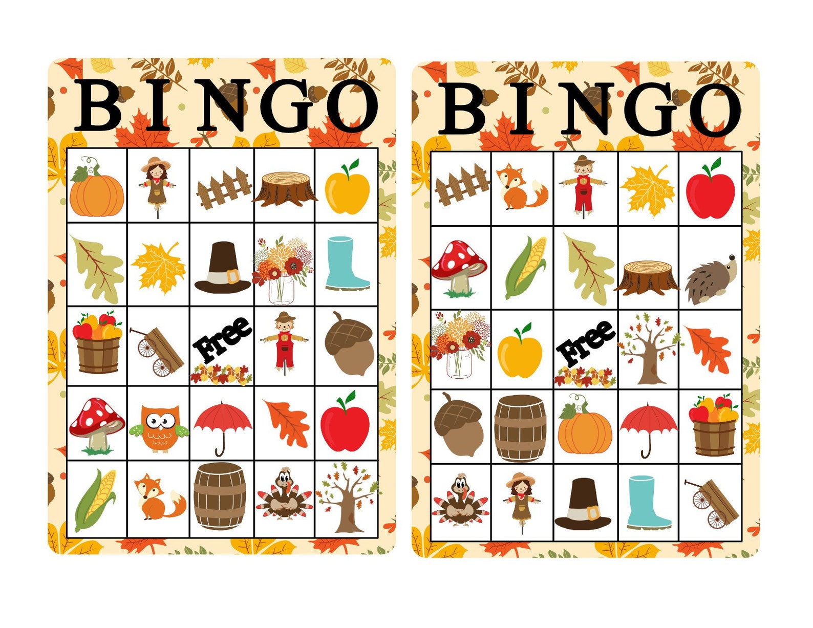 Indoor Thanksgiving Bingo Game Instant Digital Download | Etsy - Thanksgiving Bingo Game To Buy