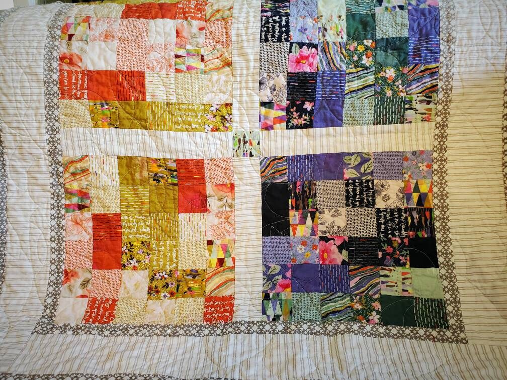 Edredón de bebé pequeño moderno | Etsy