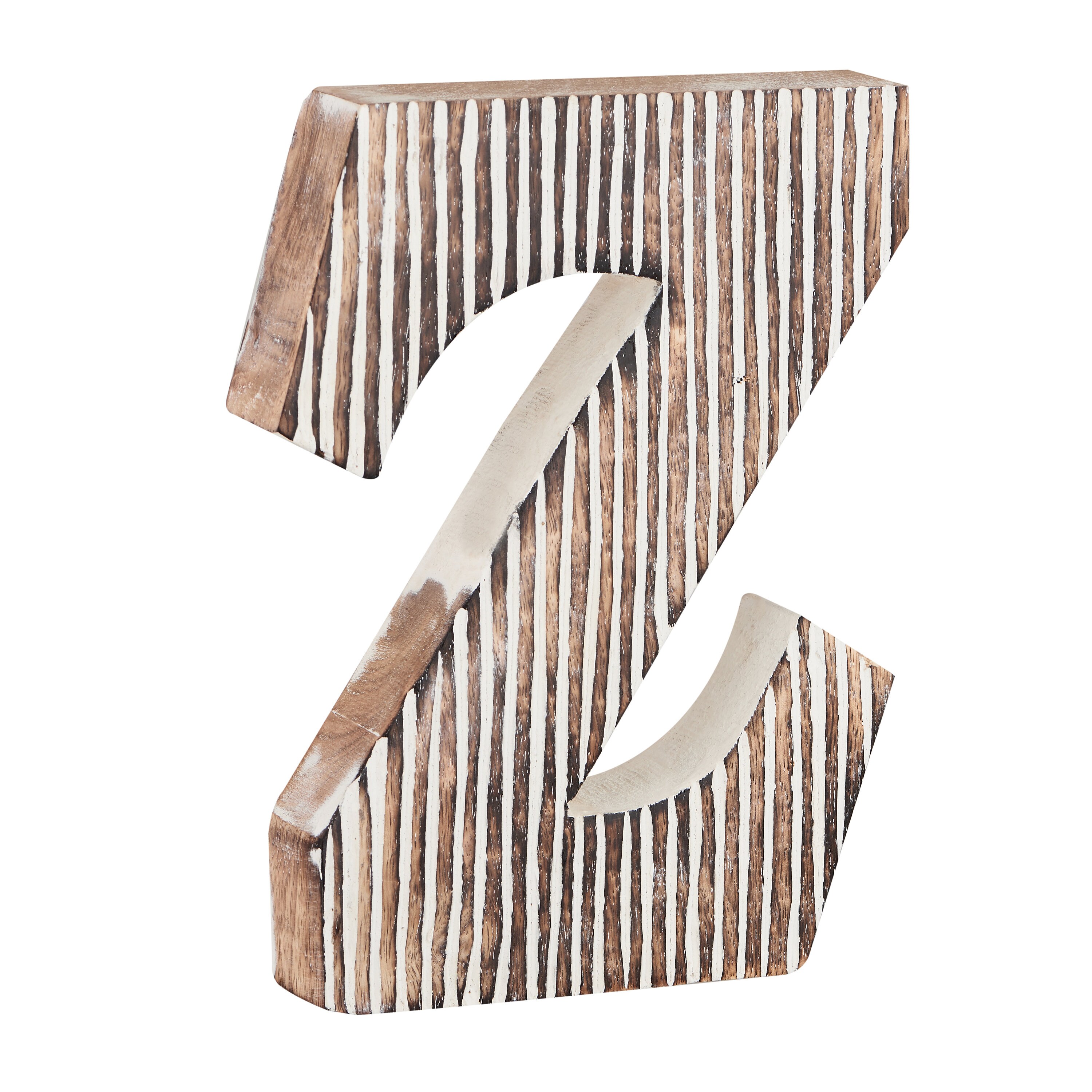 Decorative Wood Letter Z Standing and Hanging Alphabets Block Etsy UK