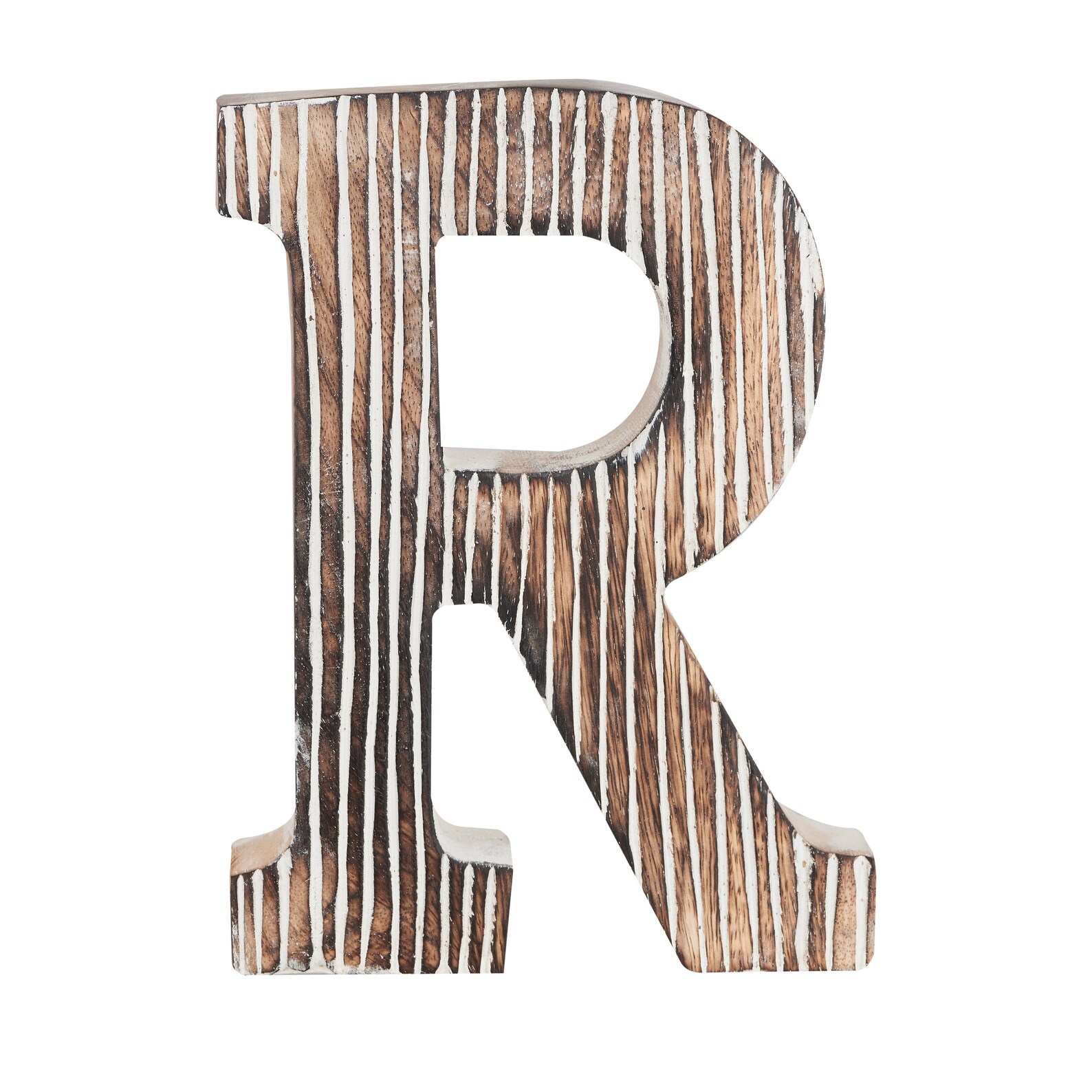 Decorative Wood Letter R Standing and Hanging Alphabets Block Etsy
