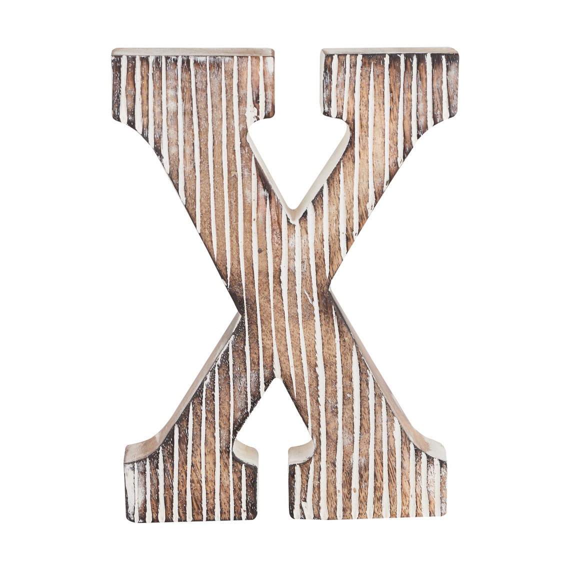 Decorative Wood Letter X Standing and Hanging Alphabets Block Etsy UK
