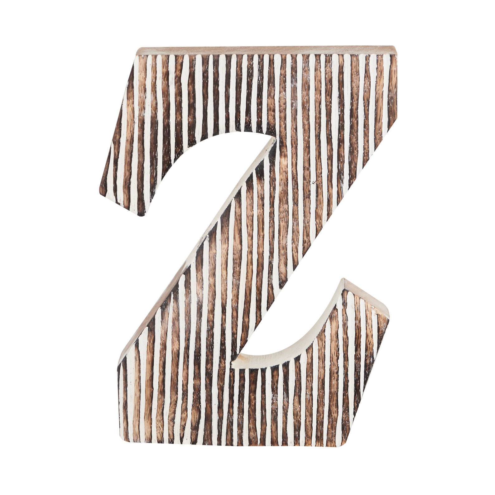 Decorative Wood Letter Z Standing and Hanging Alphabets Block Etsy UK