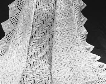 Aurelia Baby Shawl Knitting Pattern