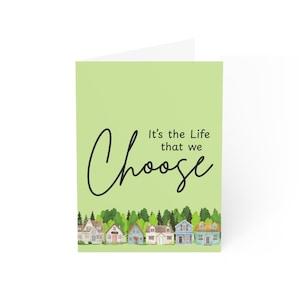 Pioneer Ministry Customizable Greeting Cards - It&#39;s The Life That We Choose