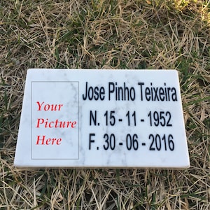 8 x 5 Marble sign,Personalized Engraved Marble
