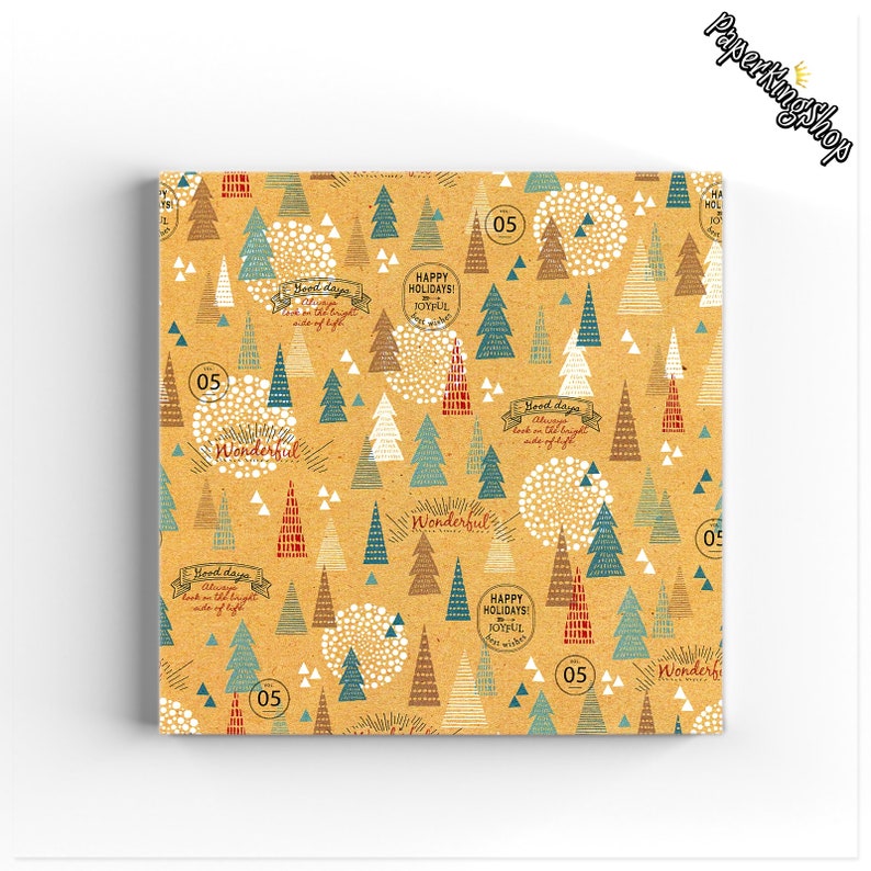 Christmas Origami Paper