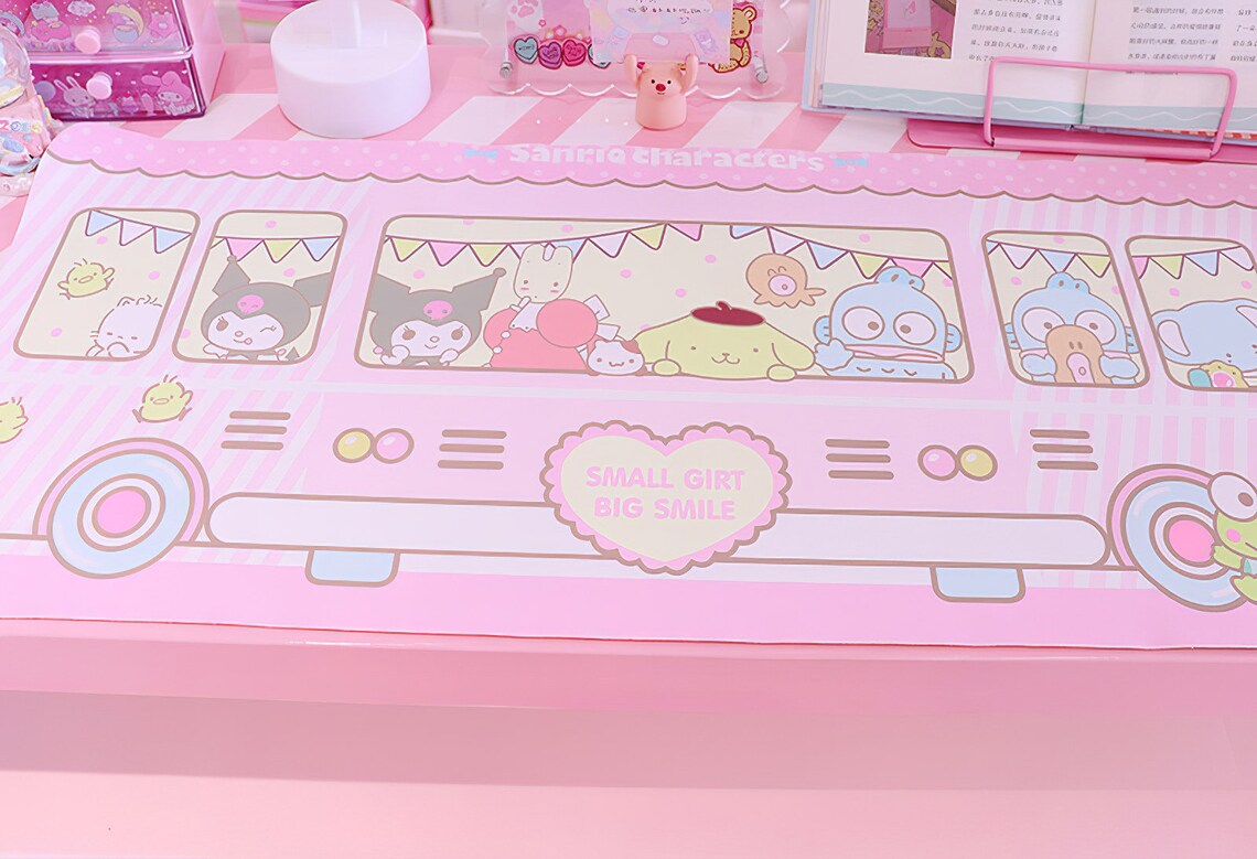 Cute Multifunctional Desk Pad Desk Mat Desk Blotter Etsy