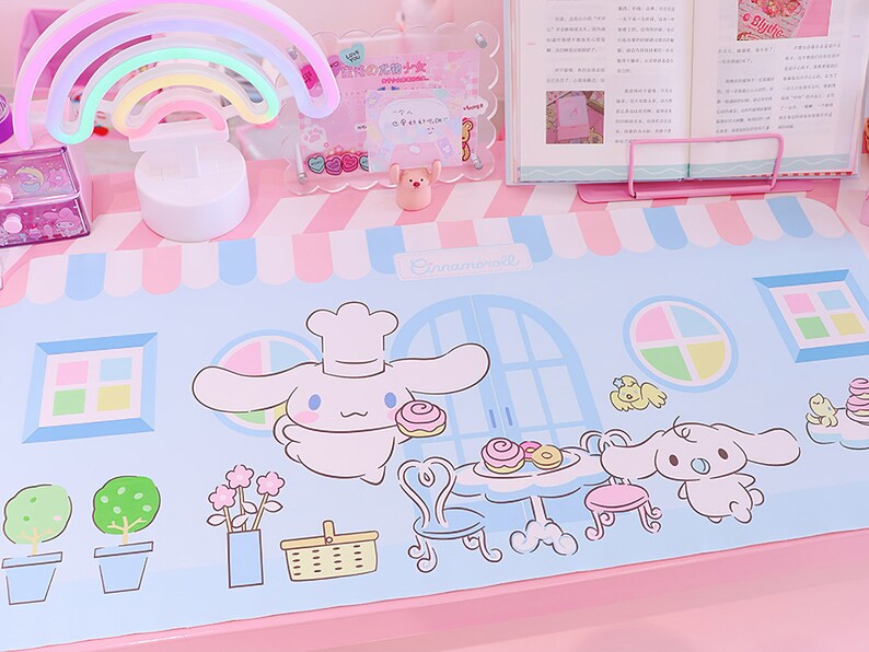 Cute Multifunctional Desk Pad Desk Mat Desk Blotter | Etsy