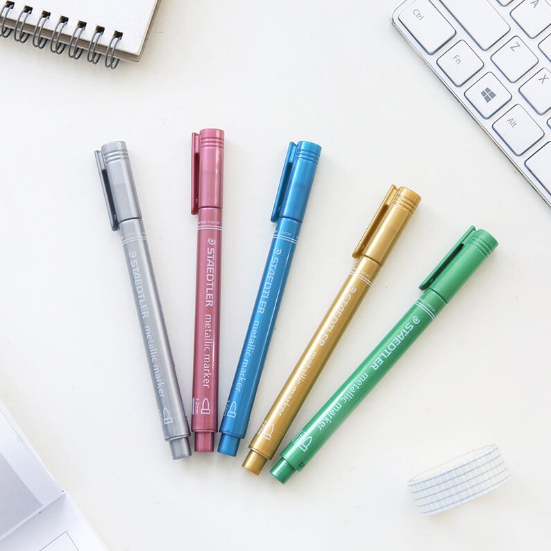 greeting card paint pen Germany STAEDTLER metal color marker invitation sign in pen sku: yb112 ON SALE bujo marker