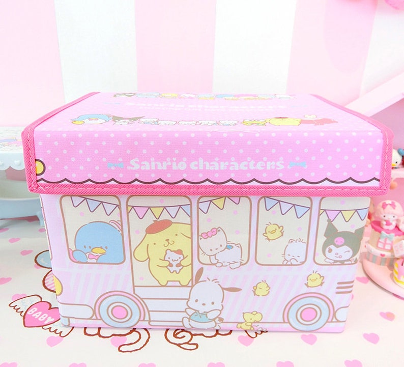 Kawaii Storage Box with Lid YooBo Etsy
