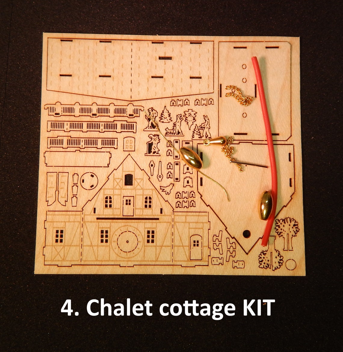 Cuckoo clocks KITS diy inch scale 1/12 assembly required Etsy