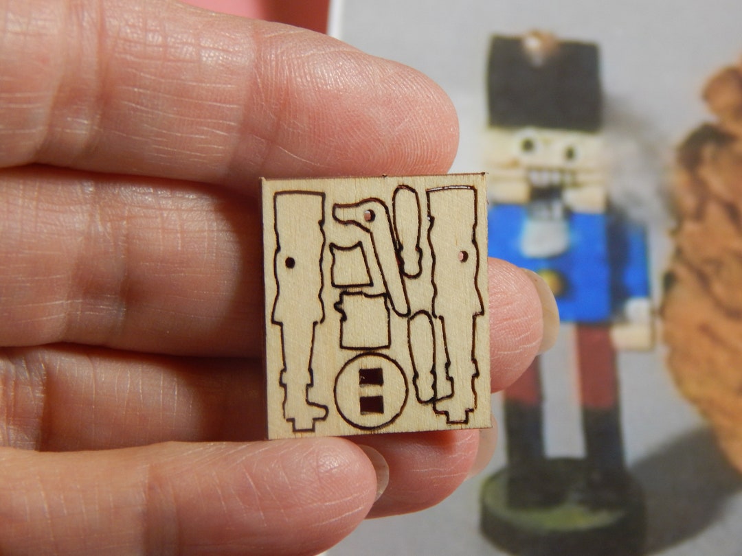 Nutcracker KITS Christmas, 112 Scale traditional Dollhouse Handmade