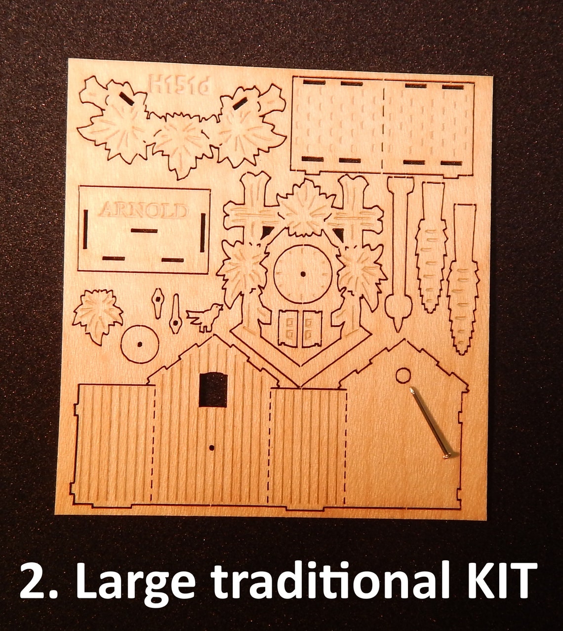 Cuckoo clocks KITS diy inch scale 1/12 assembly required Etsy