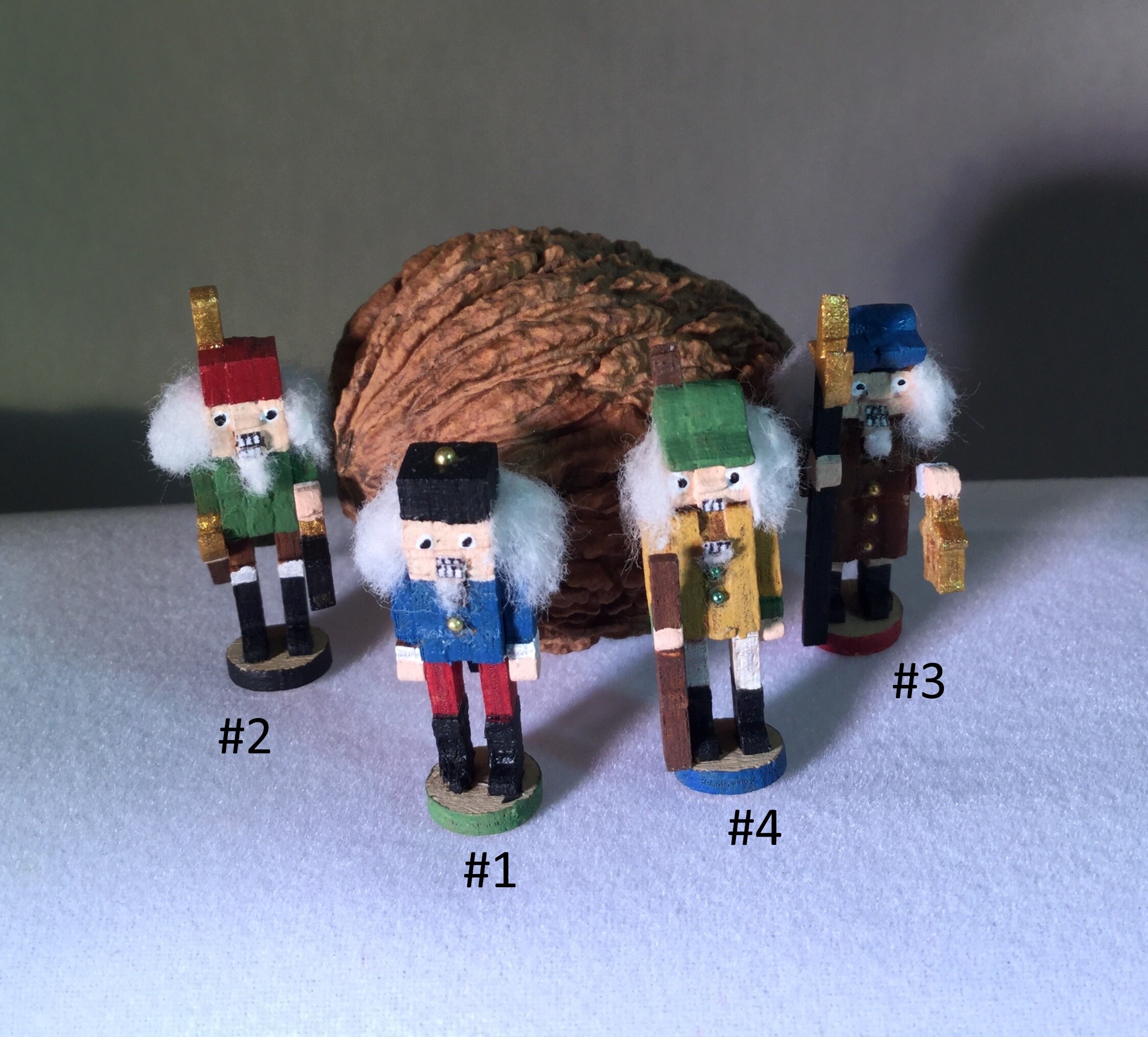 Miniature Nutcracker 112 Scale Traditional Dollhouse Etsy