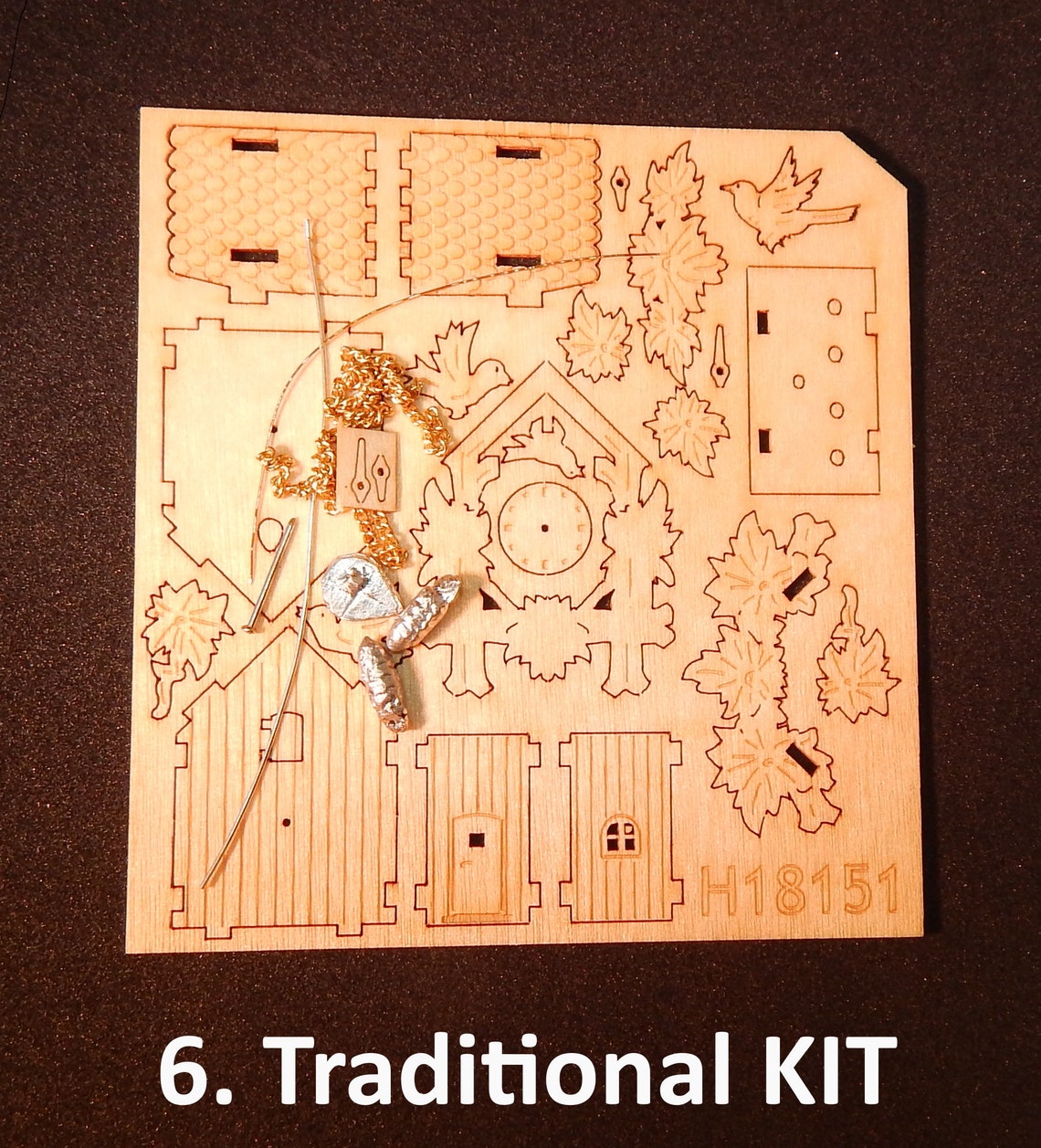 Cuckoo clocks KITS diy inch scale 1/12 assembly required Etsy