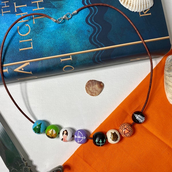 Camp Half Blood Bead Necklace (Percy Jackson Series)