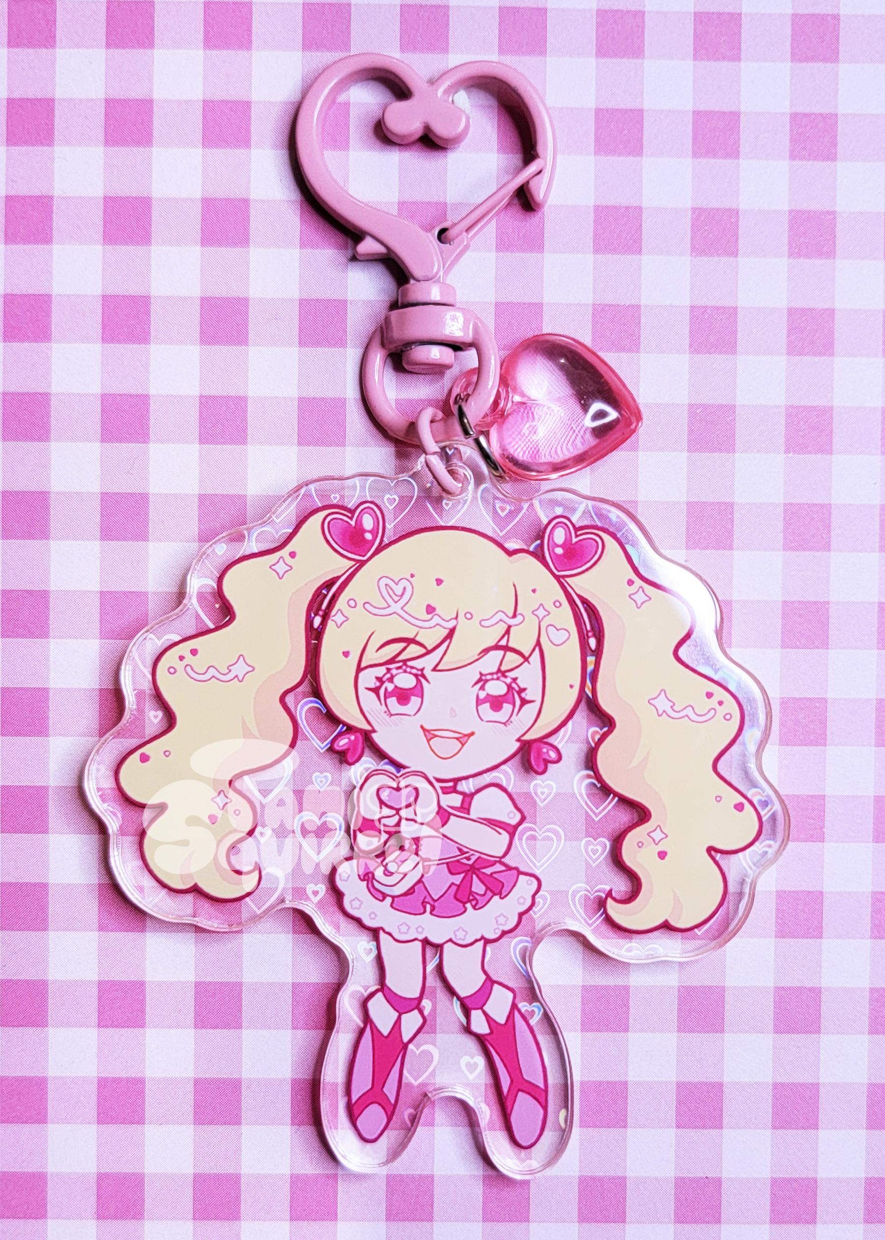 Fresh Pro Keychains Fresh Precure | Acrylic Keychain | Kawaii Gift - Etsy